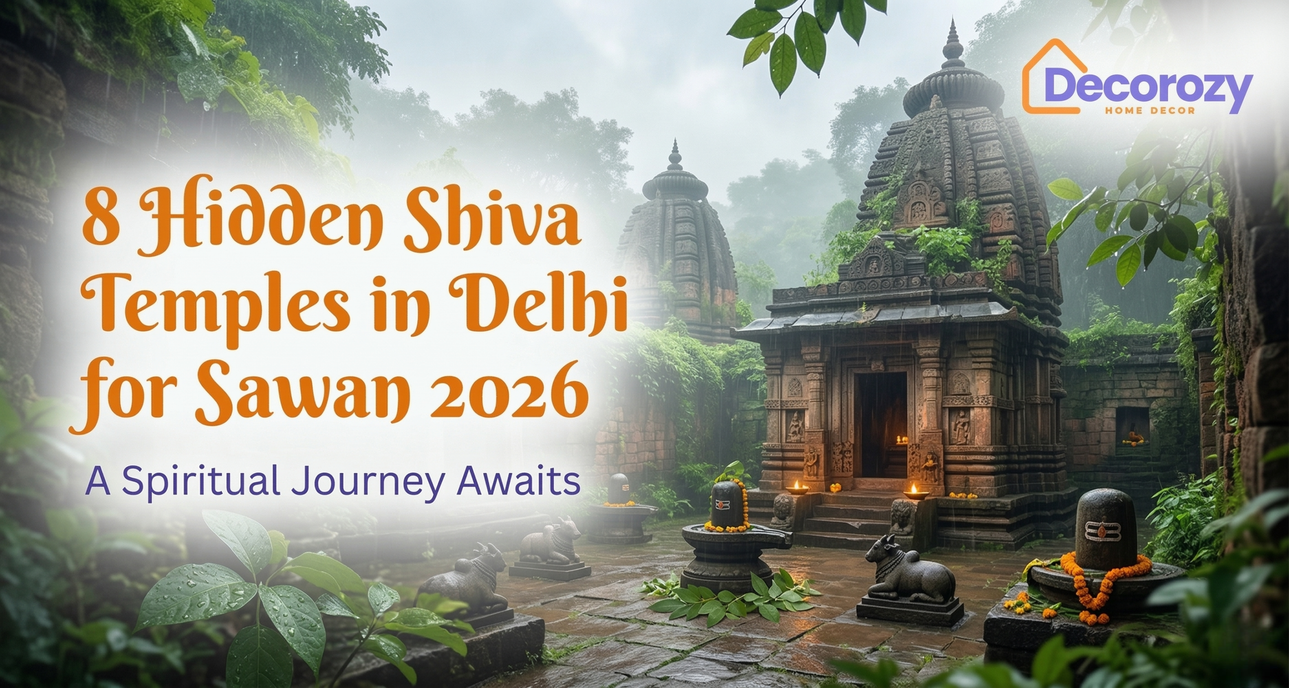 8 Hidden Shiva Temples in Delhi for Sawan 2026 | Decorozy