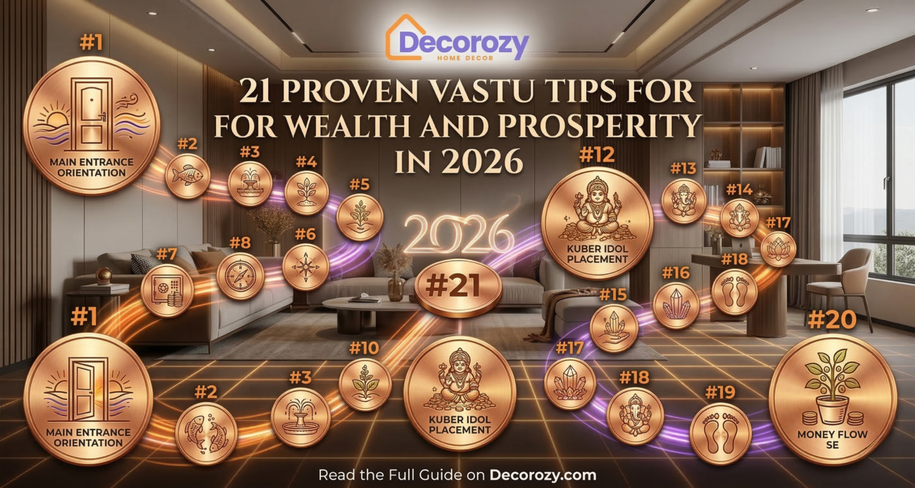 21 Proven Vastu Tips for Wealth and Prosperity in 2026
