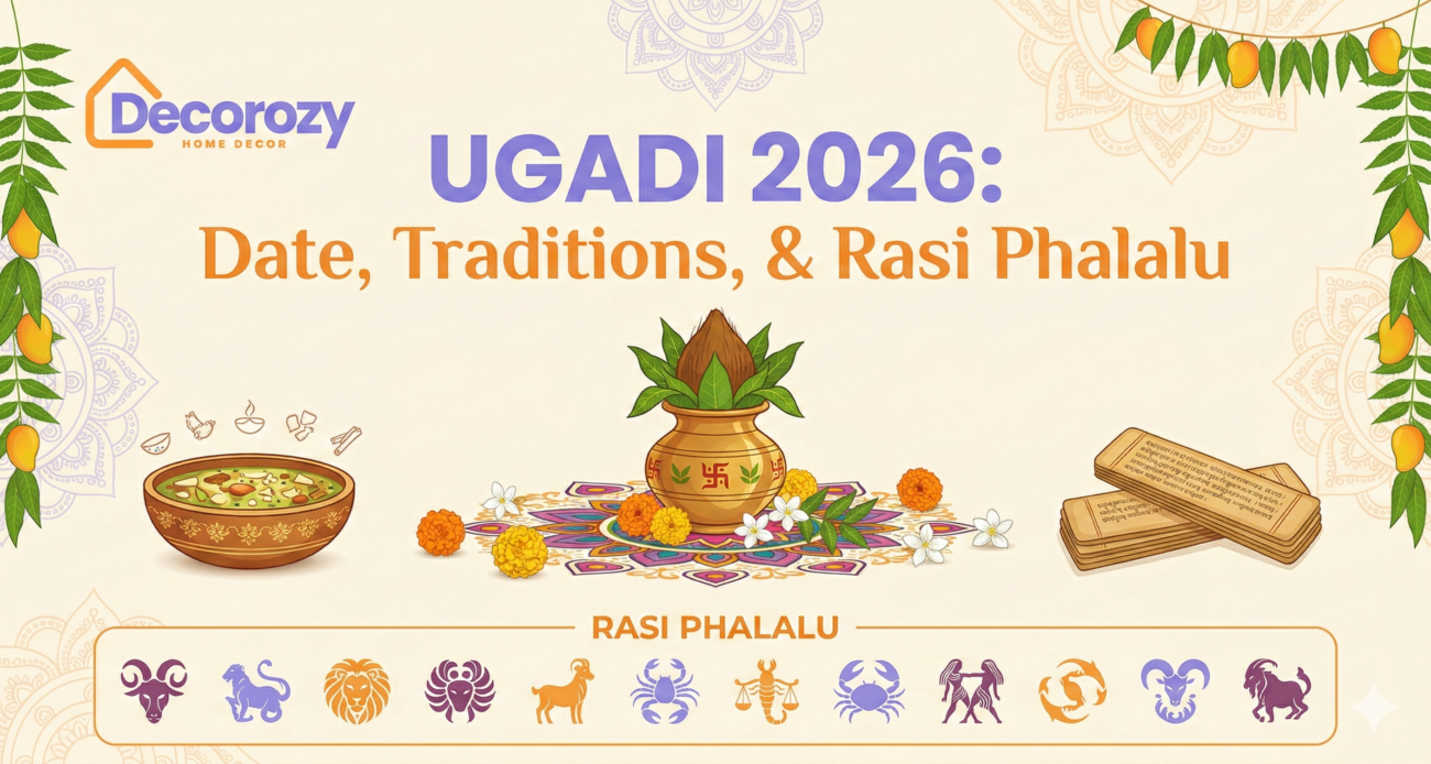 Ugadi 2026: Date, Traditions, Date & Rasi Phalalu Ugadi 2026: Date, Traditions, Date & Rasi Phalalu