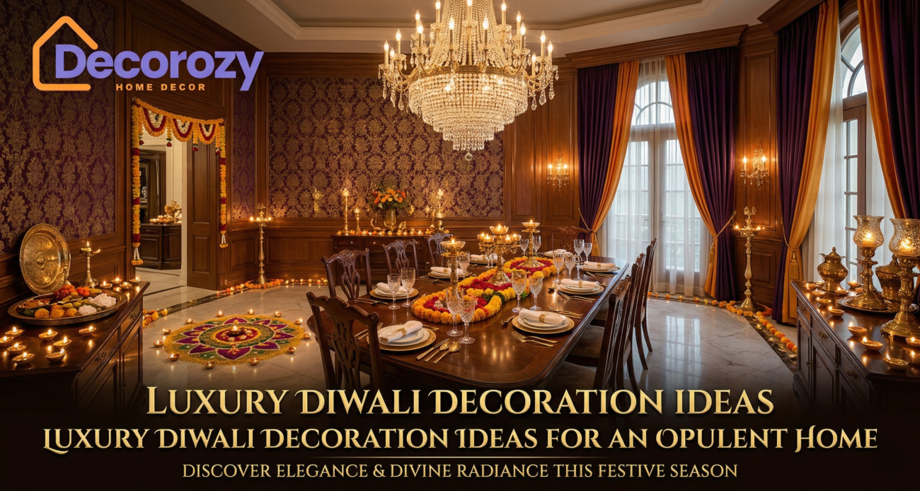 Luxury Diwali Decoration Ideas for an Opulent Home