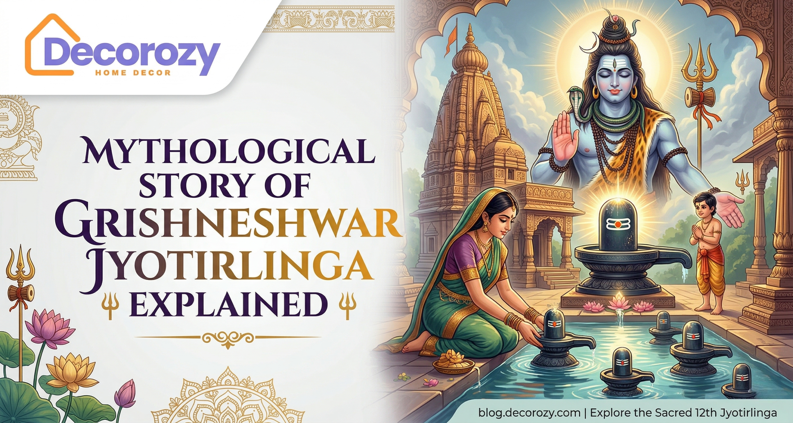 Mythological Story of Grishneshwar Jyotirlinga Explained