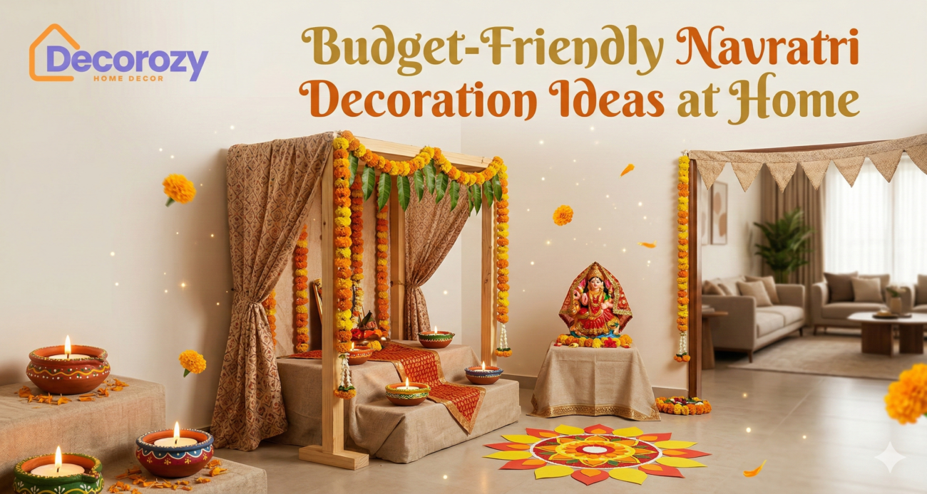 Budget-Friendly Navratri Decoration Ideas at Home