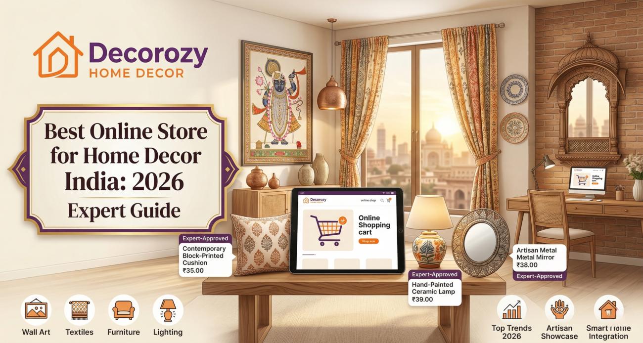 Best Online Store for Home Decor India: 2026 Expert Guide
