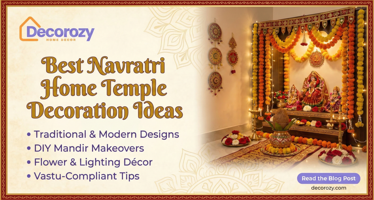 Best Navratri Home Temple Decoration Ideas