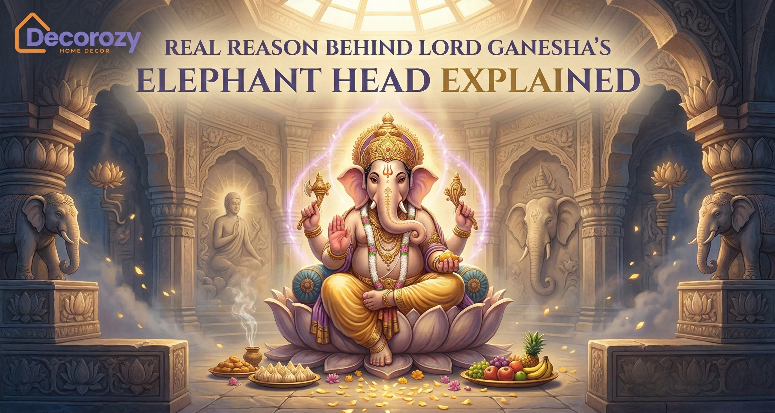 Real Reason Behind Lord Ganesha Elephant Head Explained