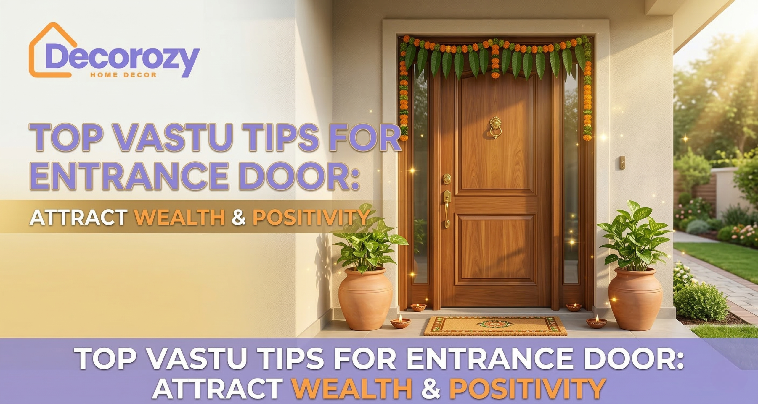 Top Vastu Tips for Entrance Door: Attract Wealth & Positivity