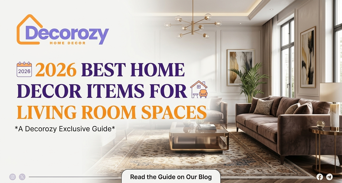 2026 Best Home Decor Items for Living Room Spaces