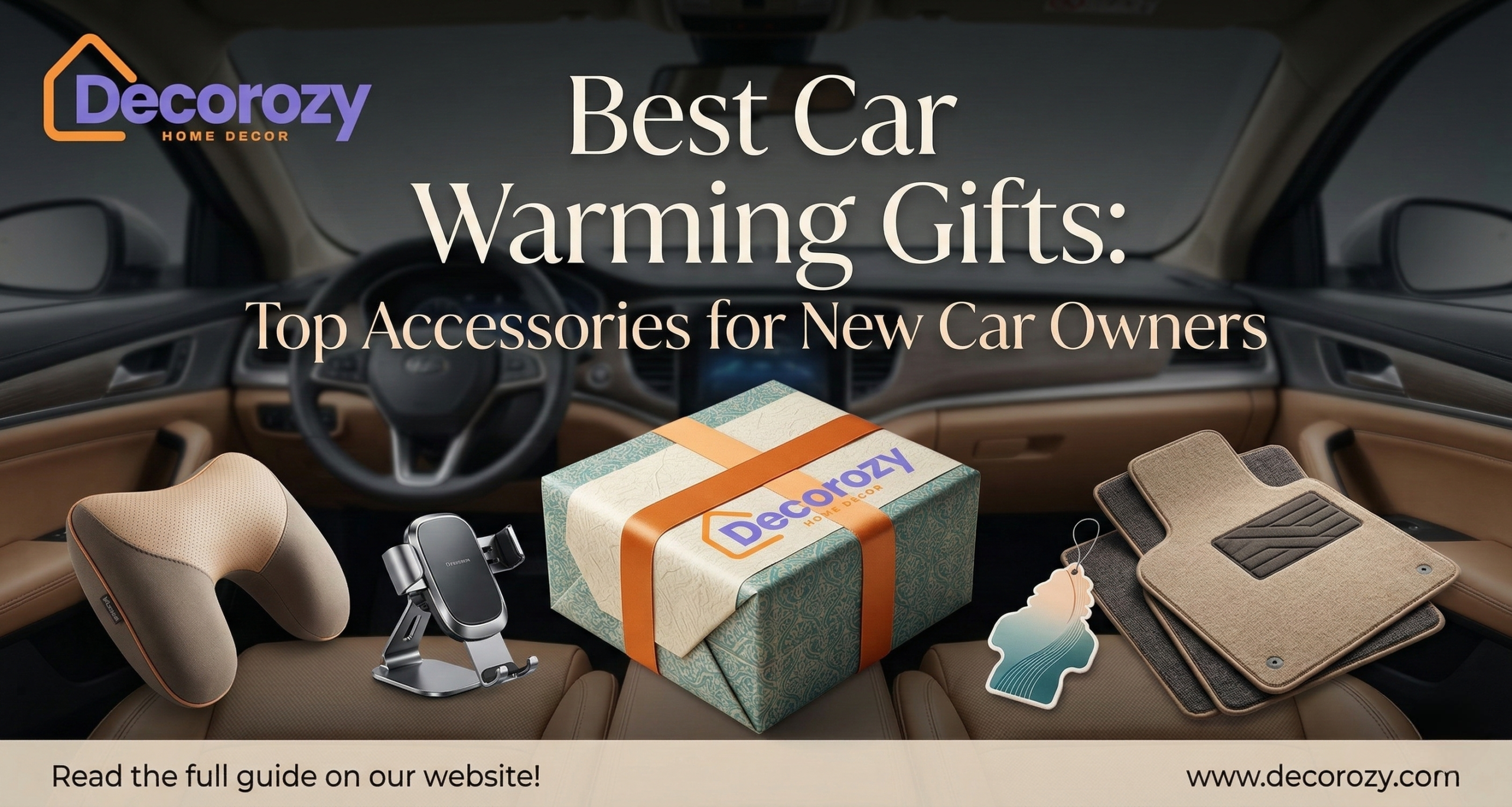 Best Car Warming Gifts: Top Accessories for New Car Owners