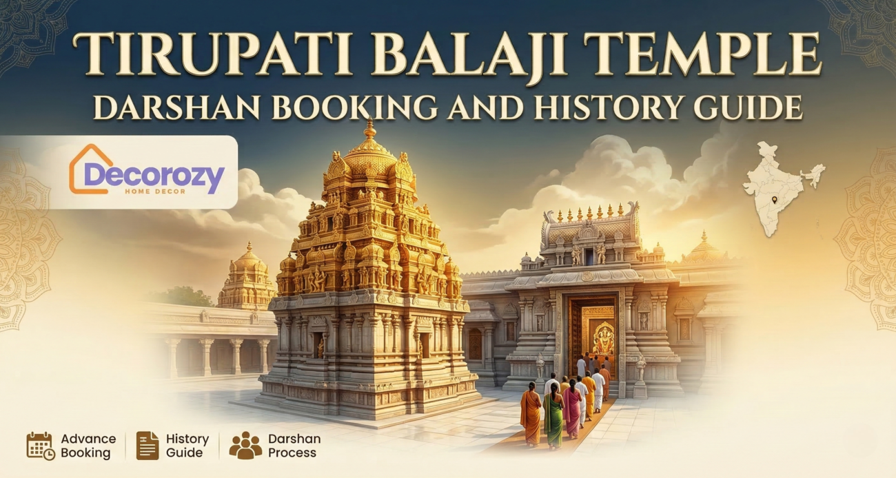 Tirupati Balaji Temple Darshan Booking and History Guide