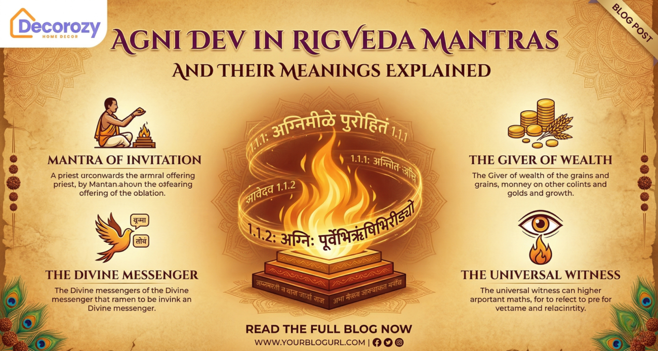 Agni Dev in Rigveda Mantras and Their Meanings Explained