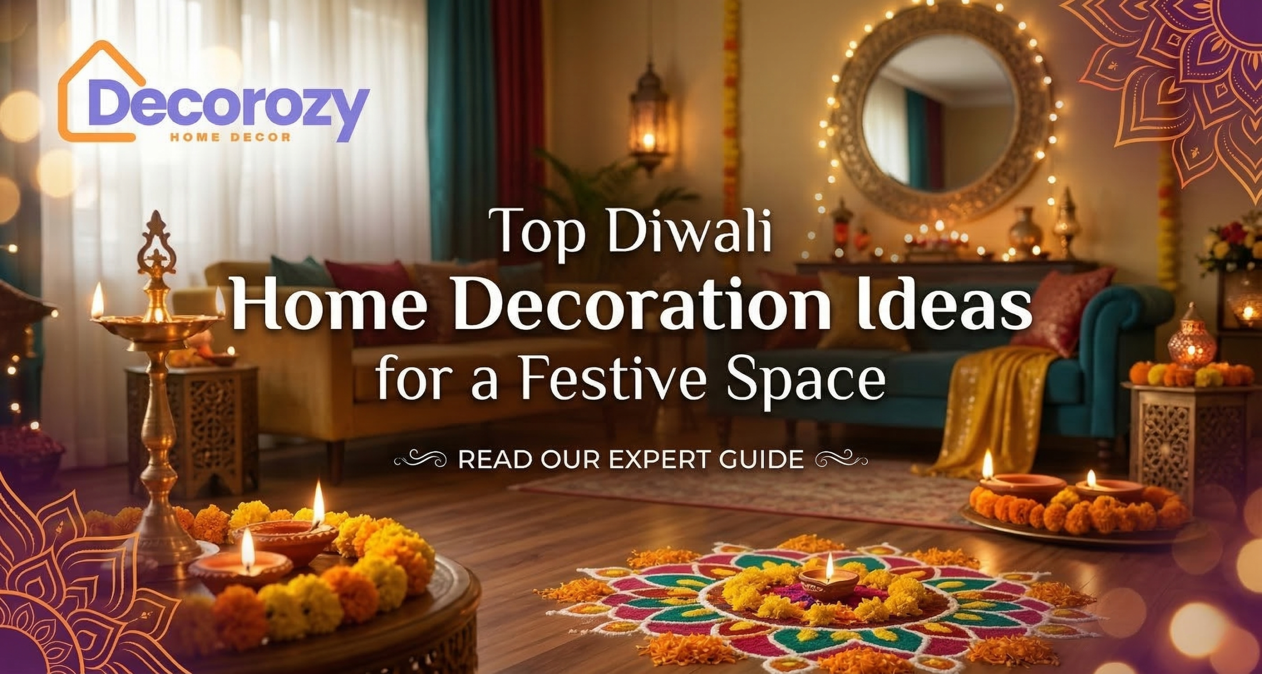 Top Diwali Home Decoration Ideas for a Festive Space