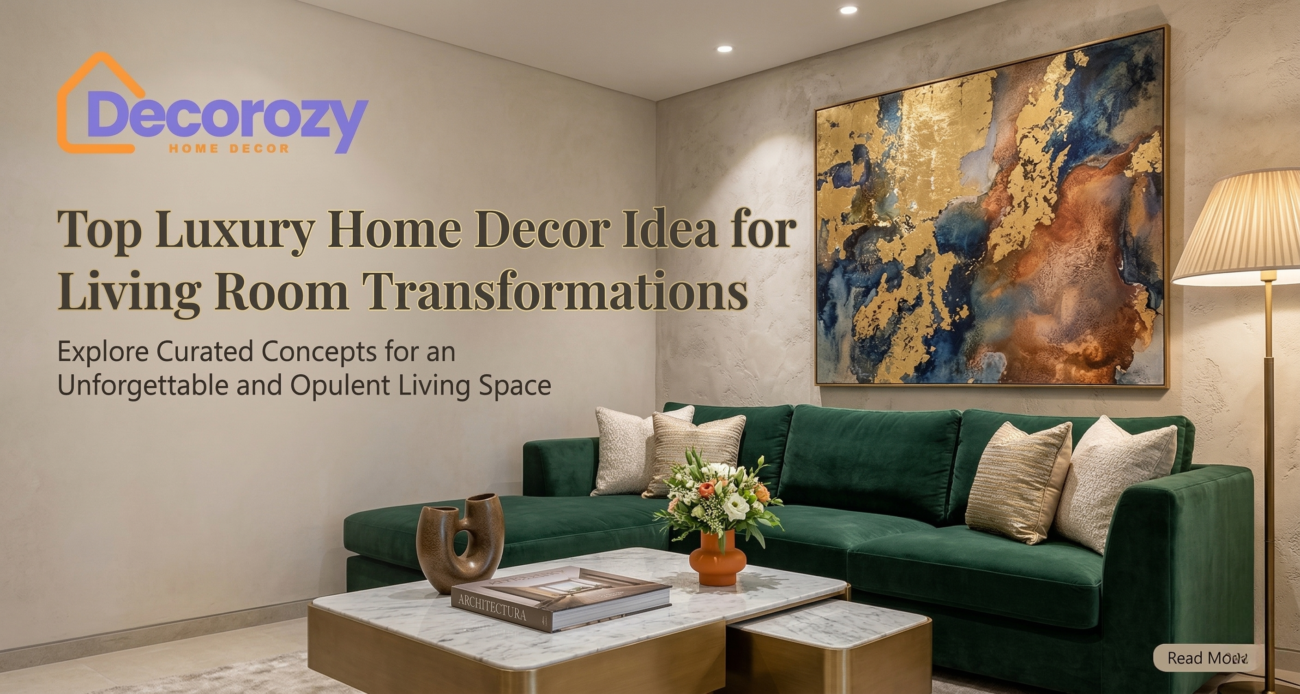 Top Luxury Home Decor Idea for Living Room Transformations