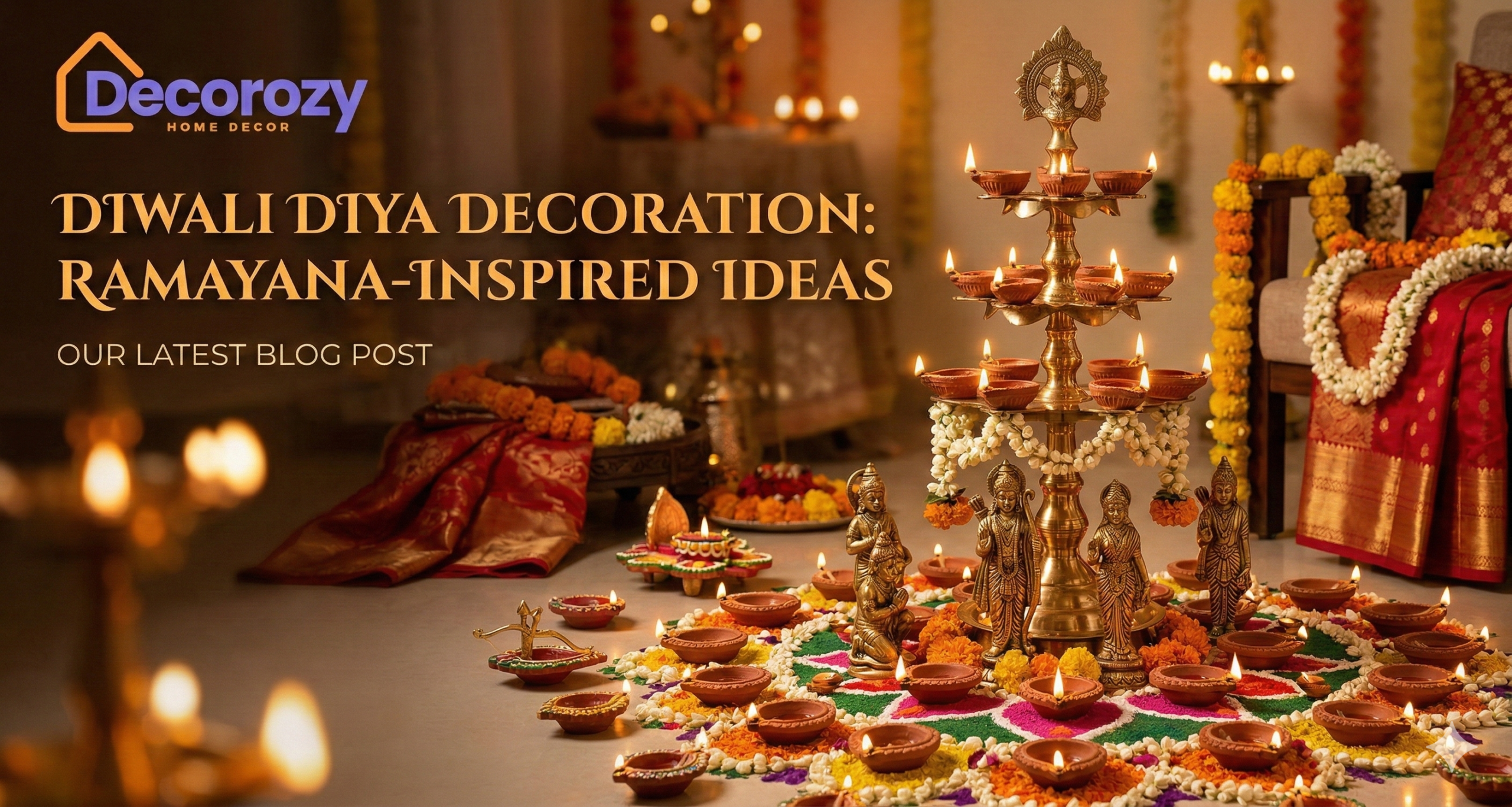Diwali Diya Decoration: Ramayana-Inspired Ideas