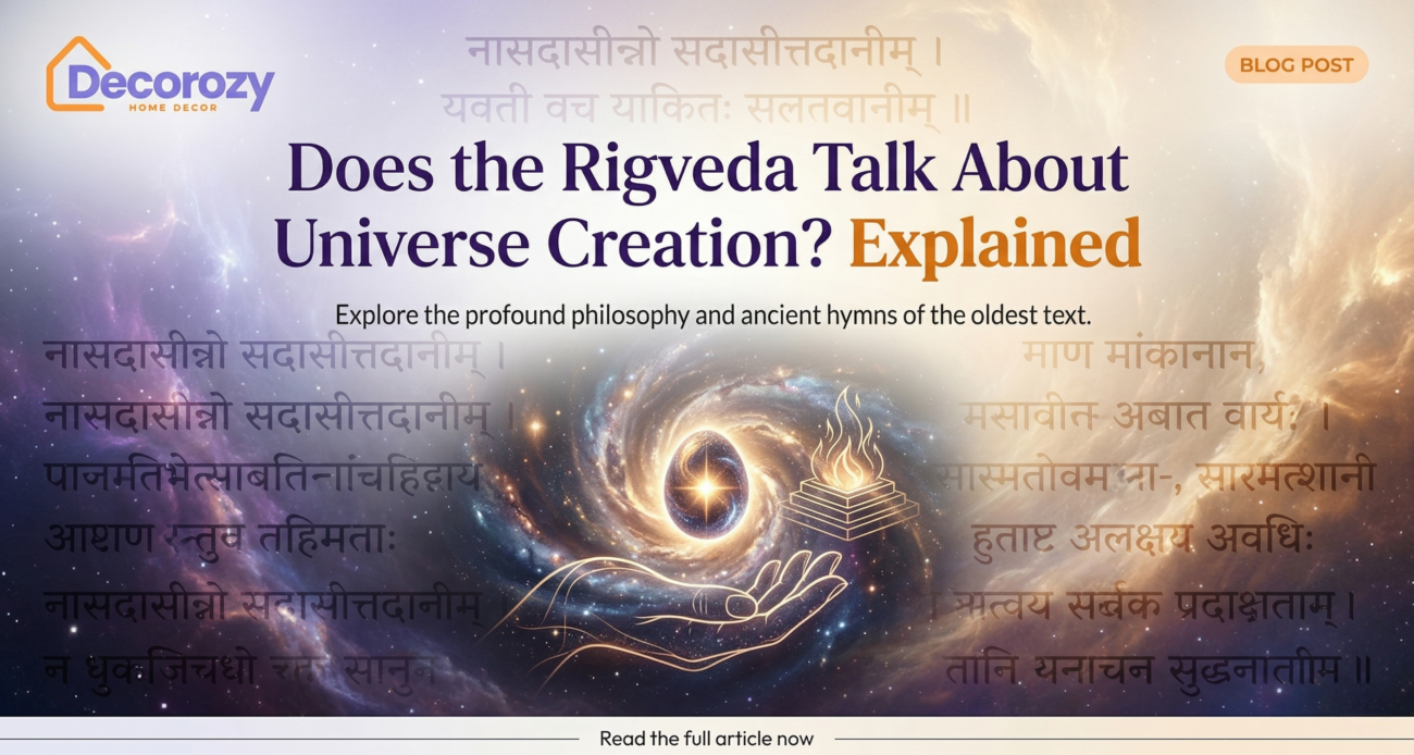 Does the Rigveda Talk About Universe Creation? Explained