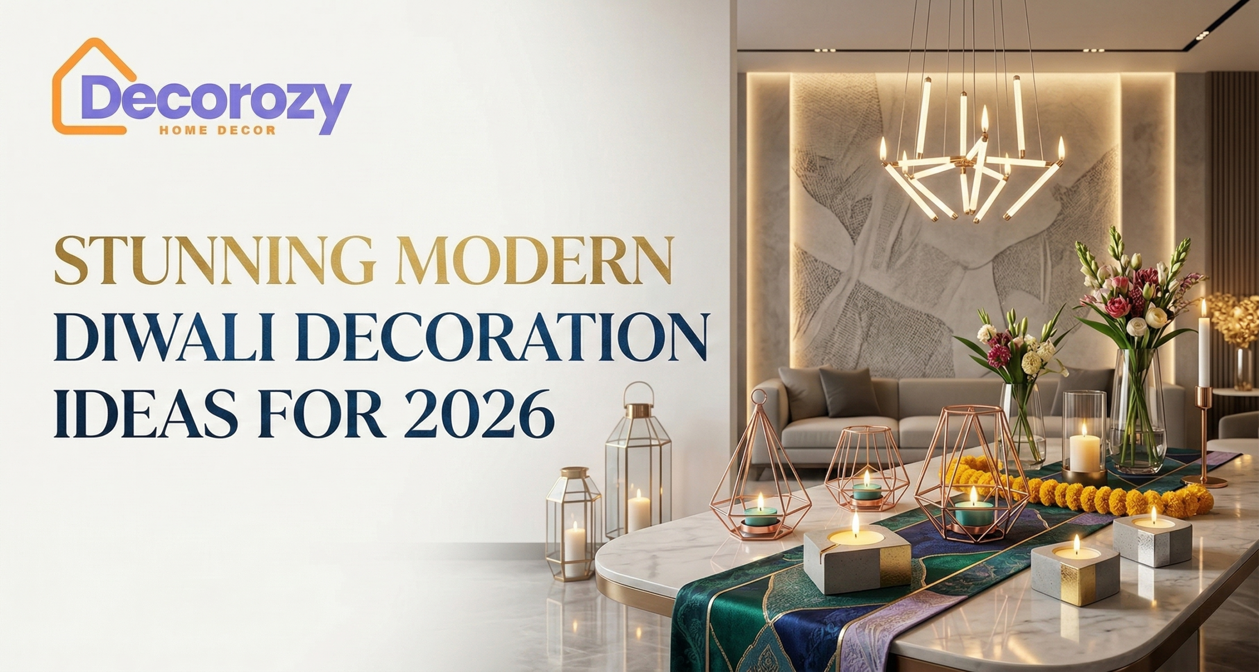 Stunning Modern Diwali Decoration Ideas for 2026