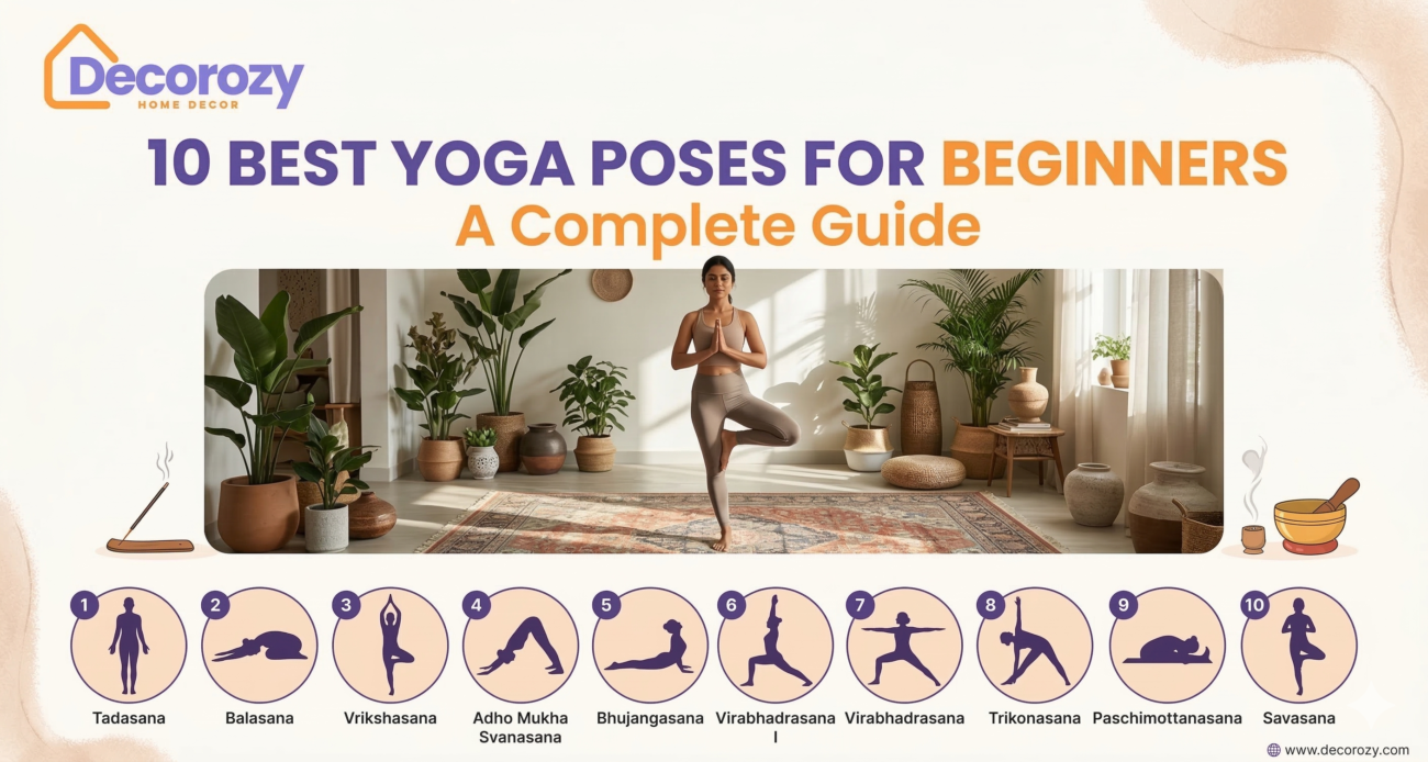 10 Best Yoga Poses for Beginners: A Complete Guide
