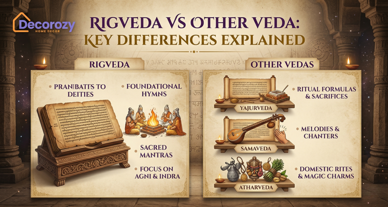 Rigveda vs Other Veda: Key Differences Explained