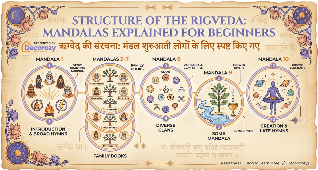 Structure of the Rigveda: Mandalas Explained for Beginners