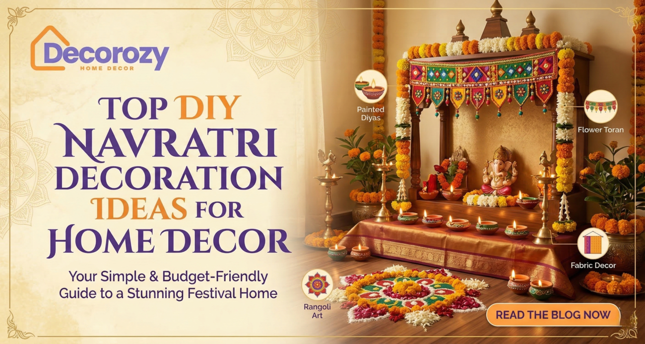 Top DIY Navratri Decoration Ideas for Home Decor