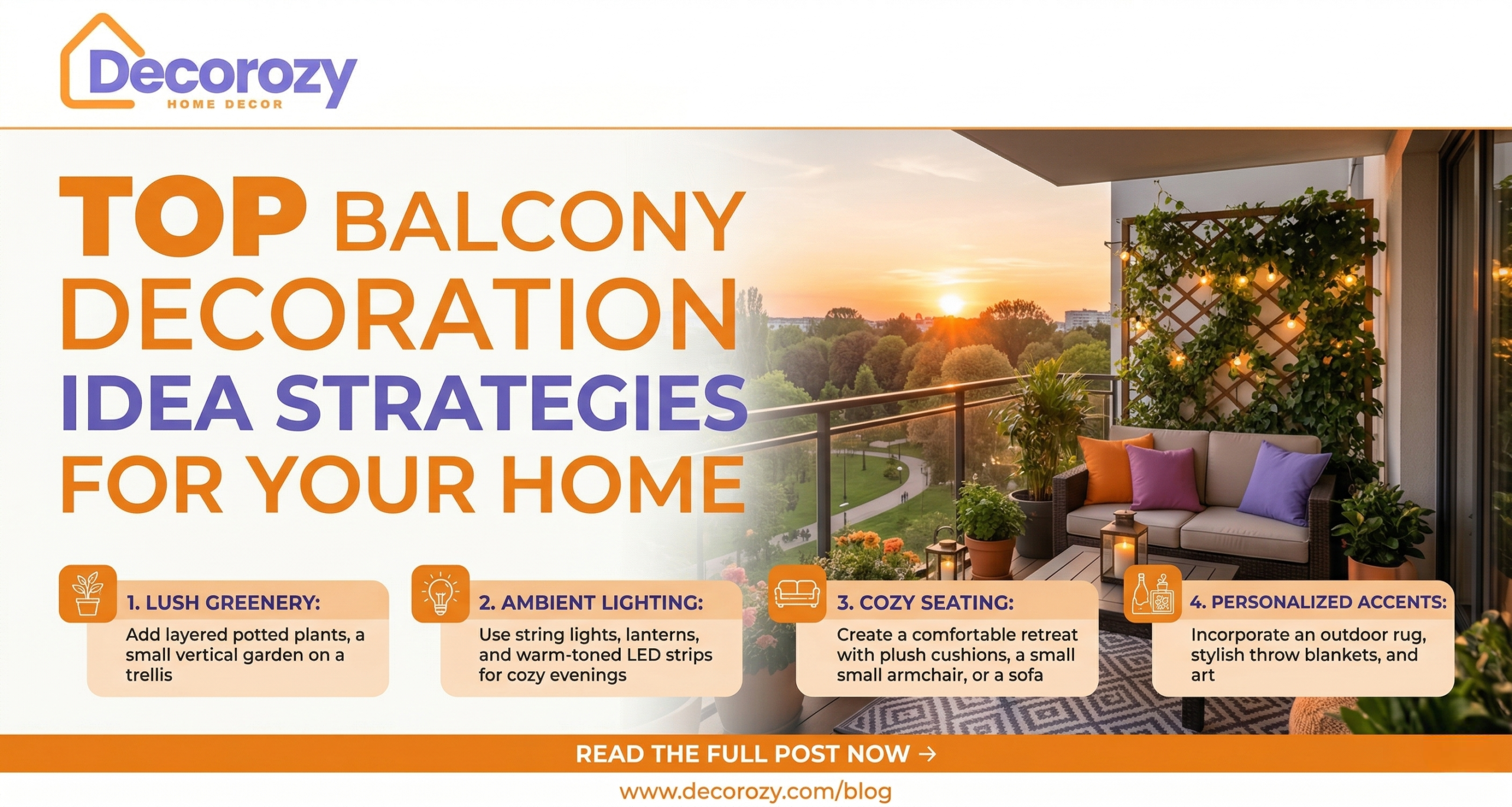 Top Balcony Decoration Idea Strategies for Your Home