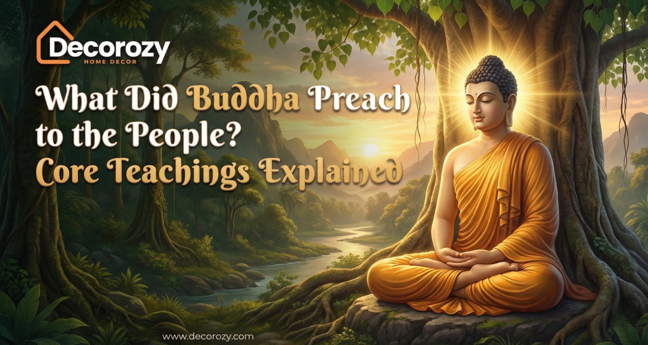 What Did Buddha Preach to the People? Core Teachings Explained