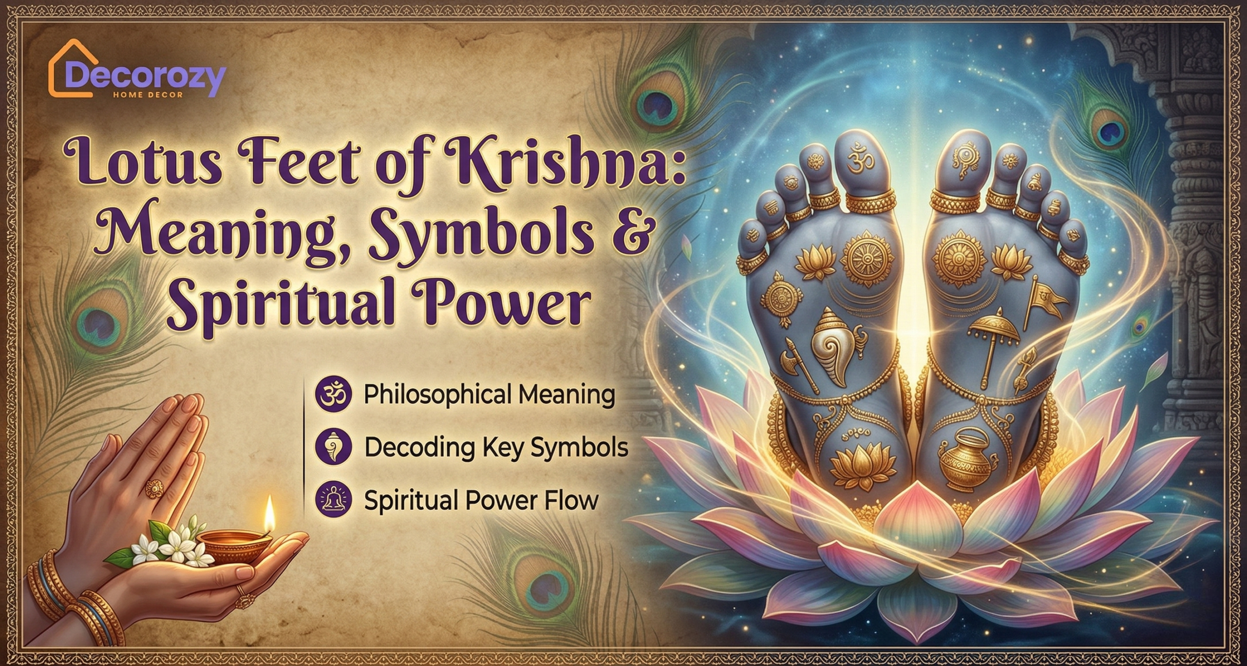Lotus Feet of Krishna: Meaning, Symbols & Spiritual Power