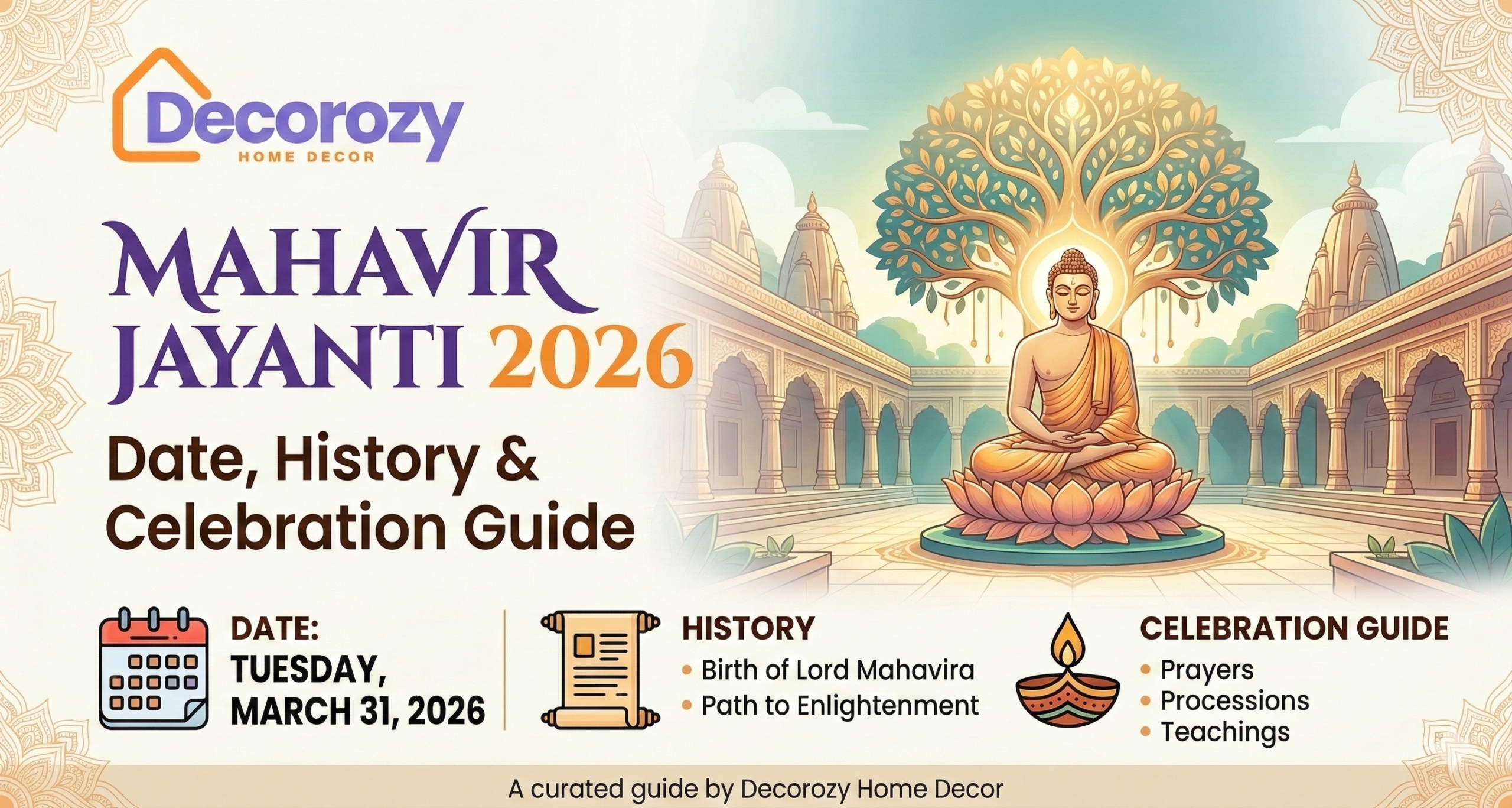 Mahavir Jayanti 2026: Date, History & Celebration Guide