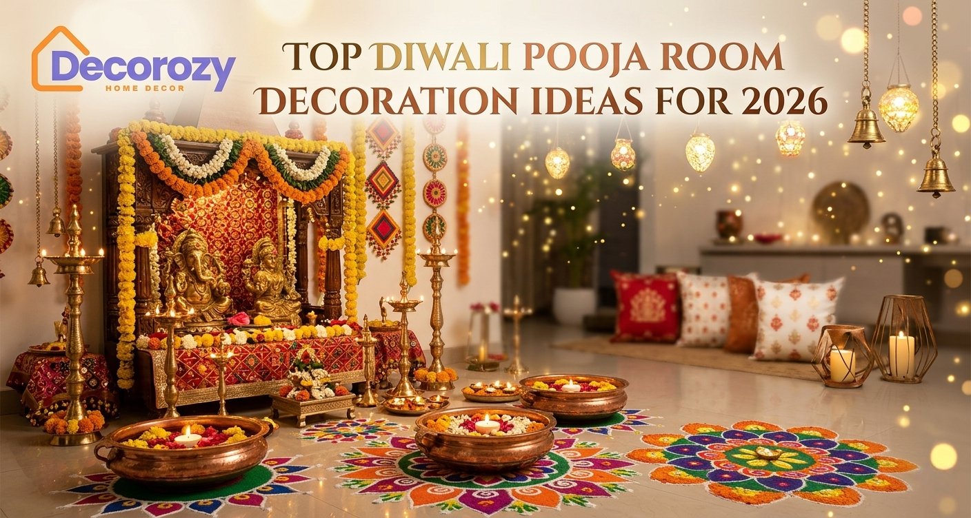 Top Diwali Pooja Room Decoration Ideas for 2026