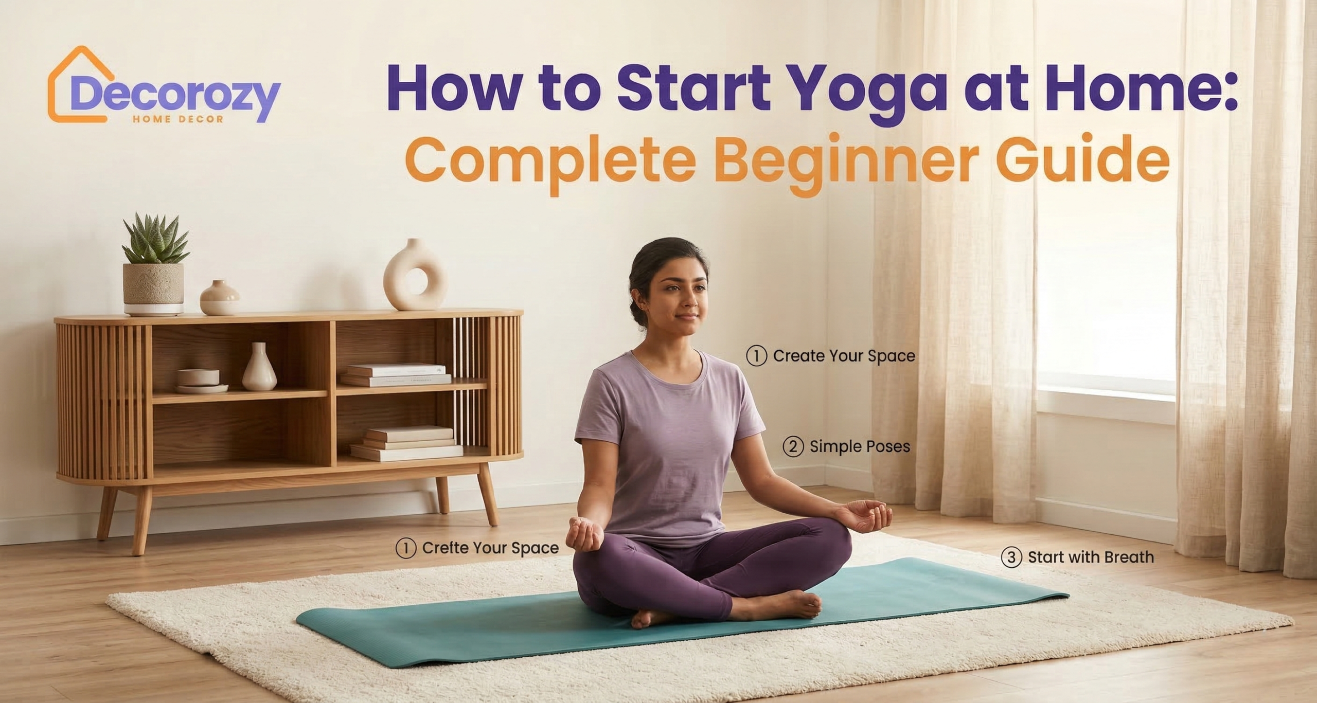 How to Start Yoga at Home: Complete Beginner Guide
