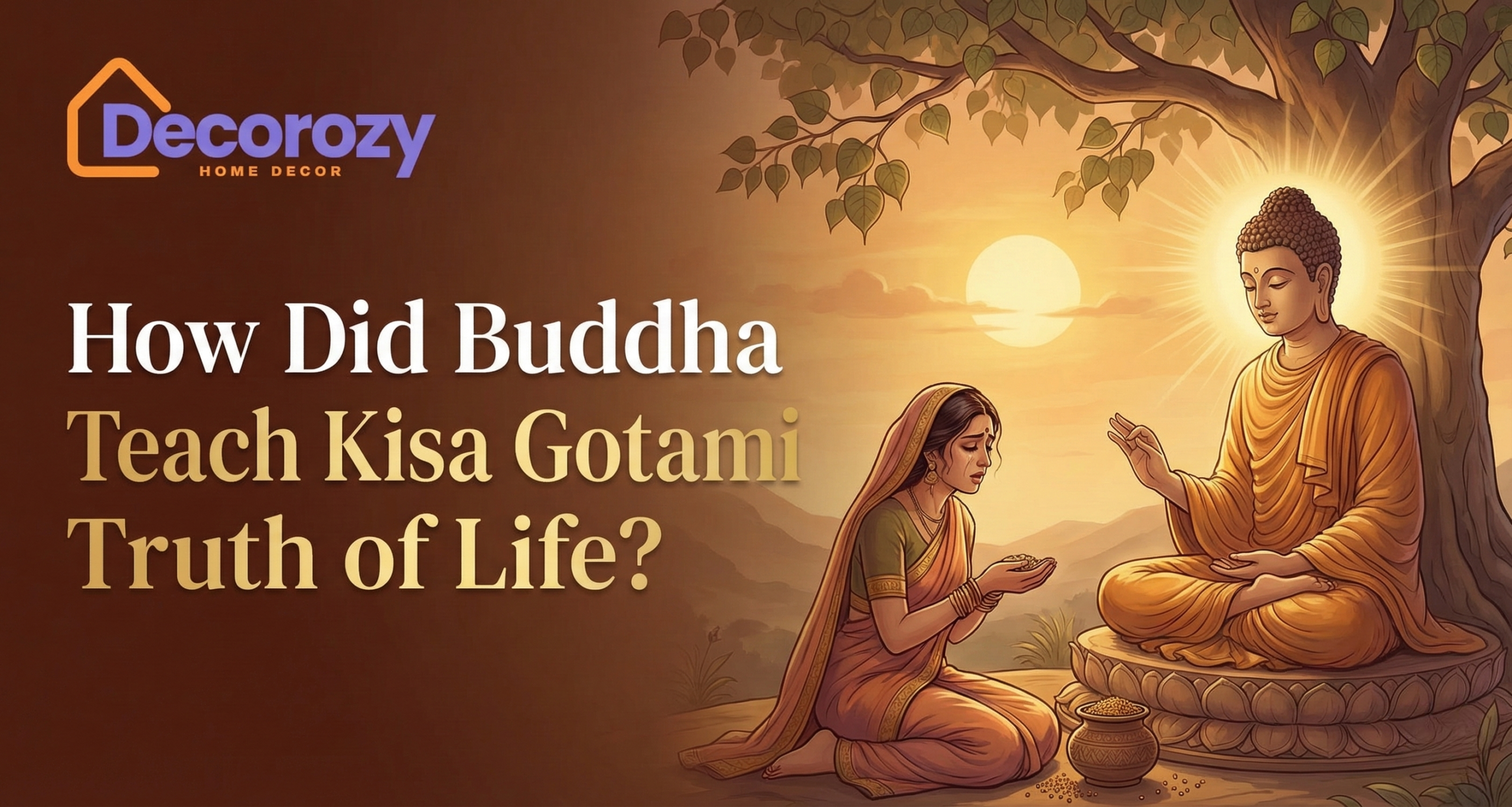 How Did Buddha Teach Kisa Gotami the Truth of Life?