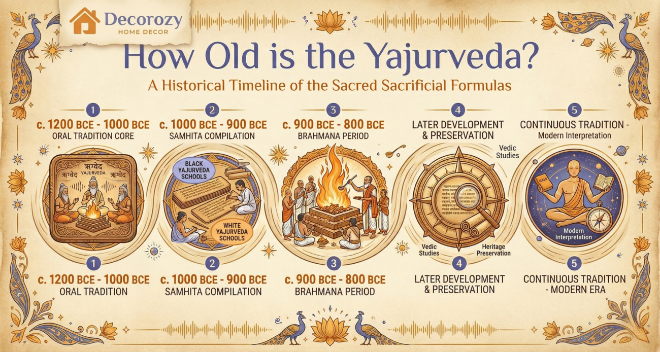 How Old is the Yajurveda? A Historical Timeline