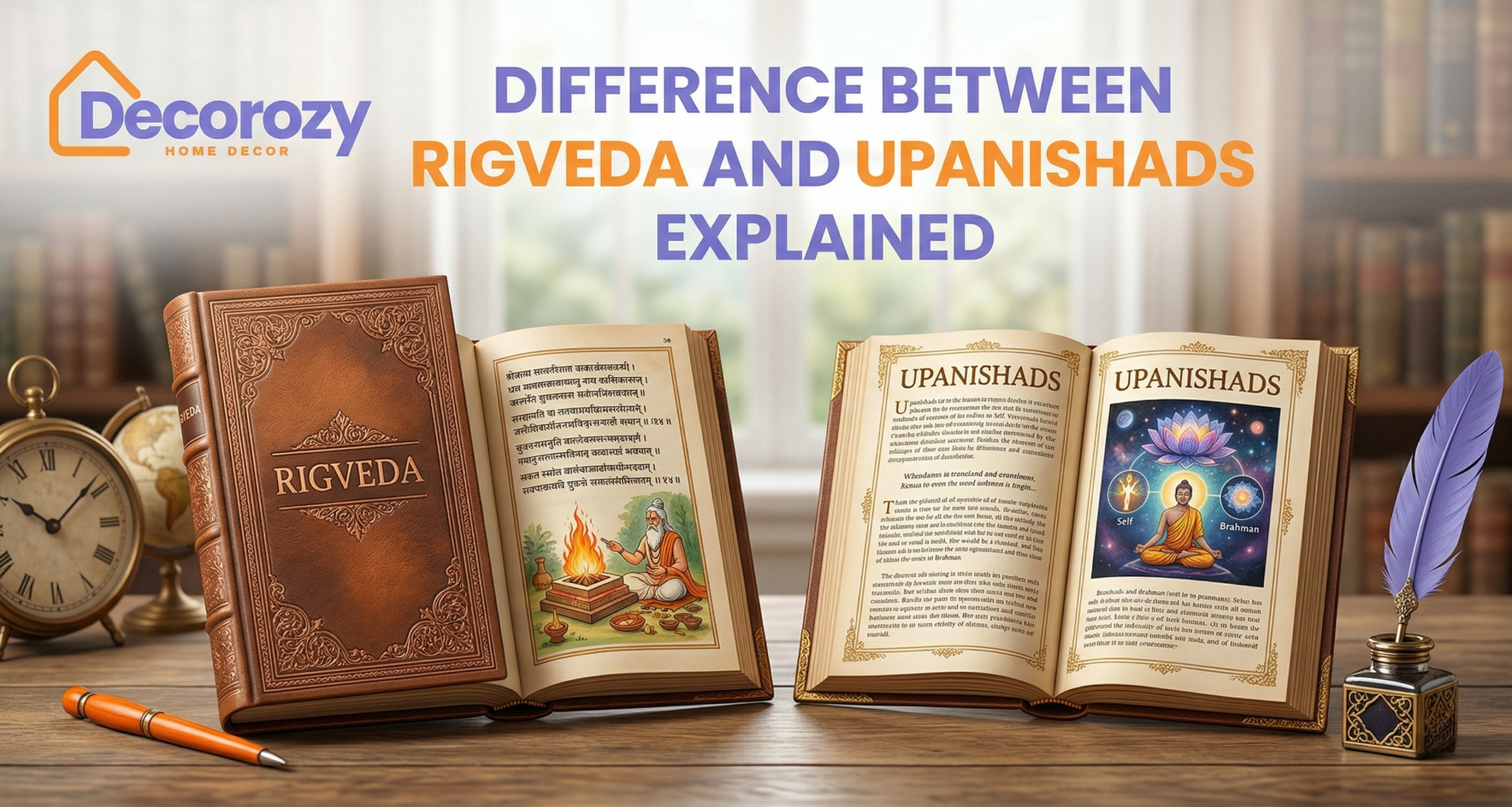 Difference Between Rigveda and Upanishads Explained