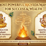 create a poster jo apne website per blog likne k ley post krna hai usaka dimenstion 1280px by 698px and logo mention kr do logo hum de rhy hai  Most Powerful Rigveda Mantras for Success & Wealth
