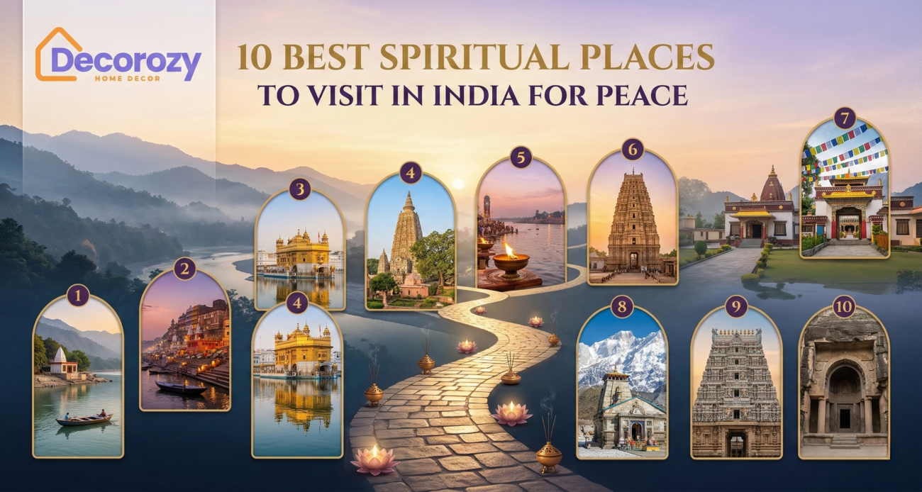 10 Best Spiritual Places to Visit in India for Peace