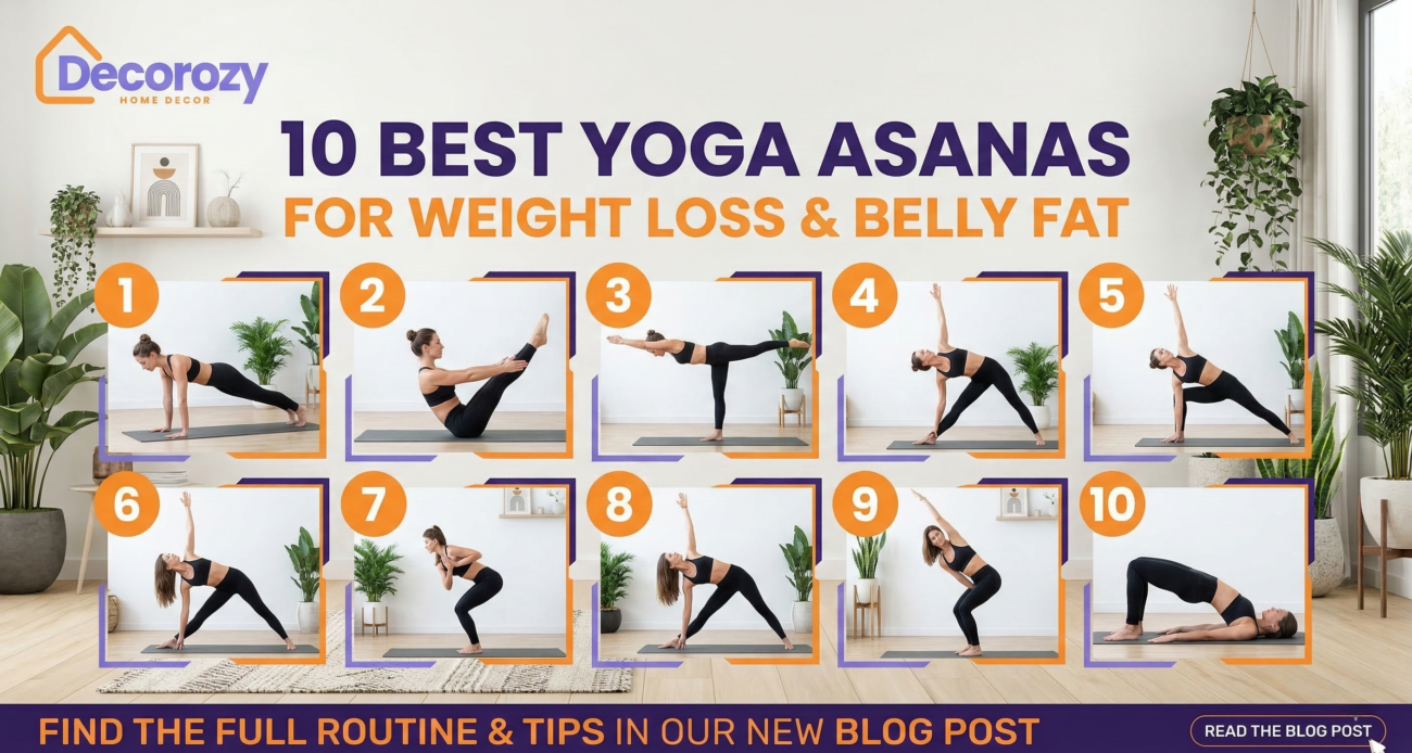 10 Best Yoga Asanas for Weight Loss and Belly Fat