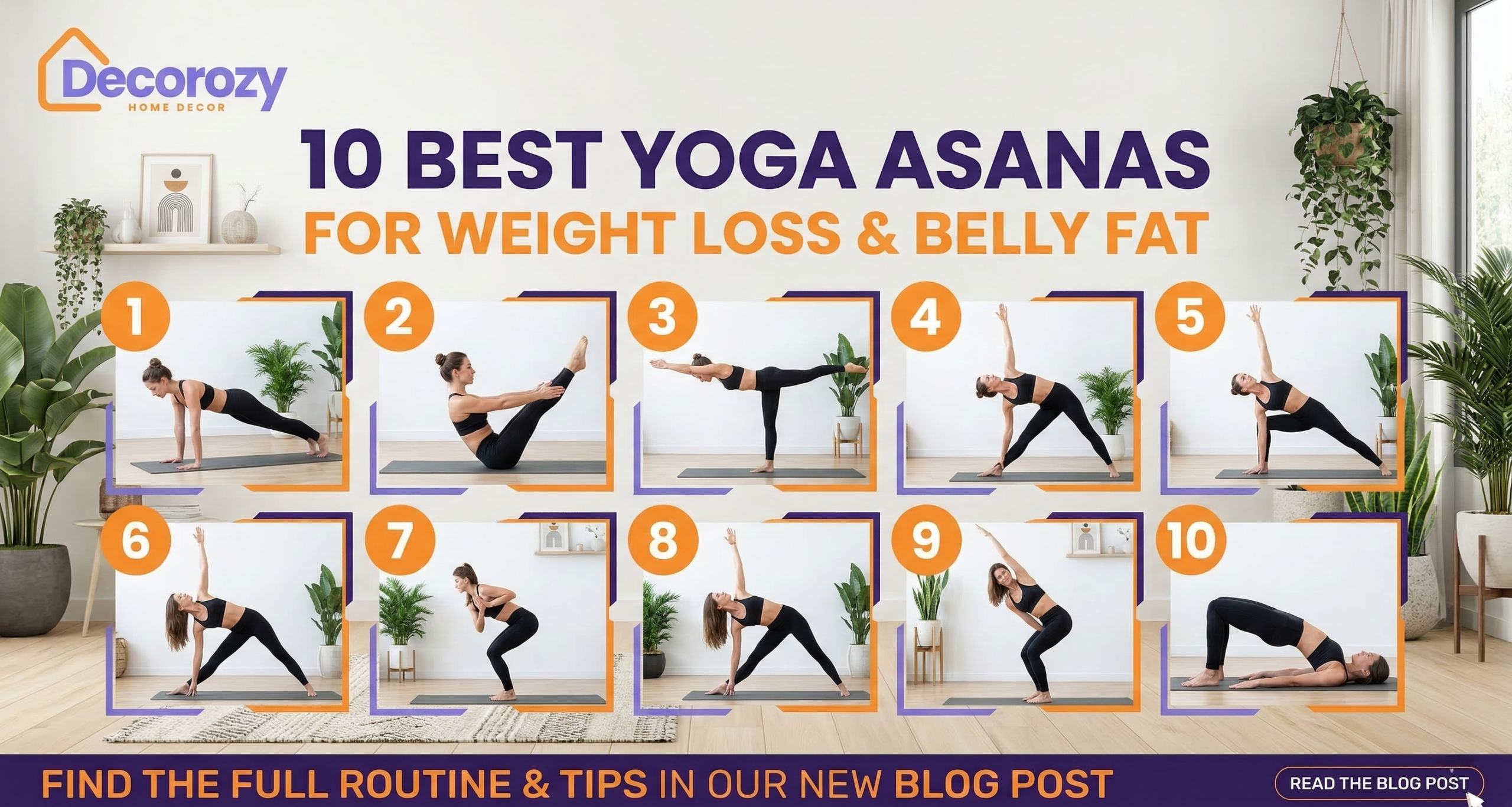 10 Best Yoga Asanas for Weight Loss and Belly Fat