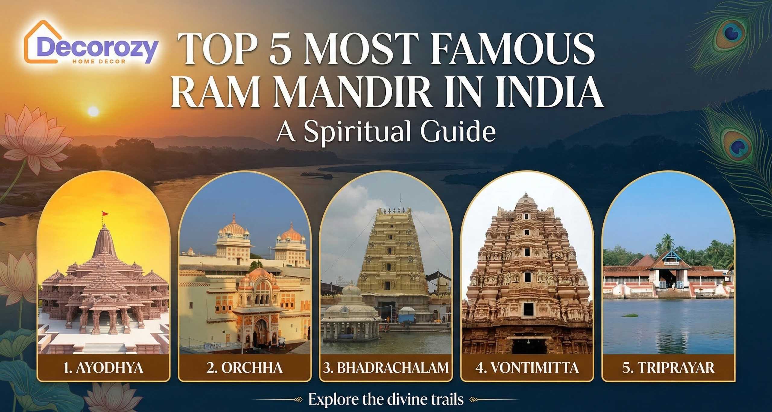 Top 5 Most Famous Ram Mandir in India: A Spiritual Guide
