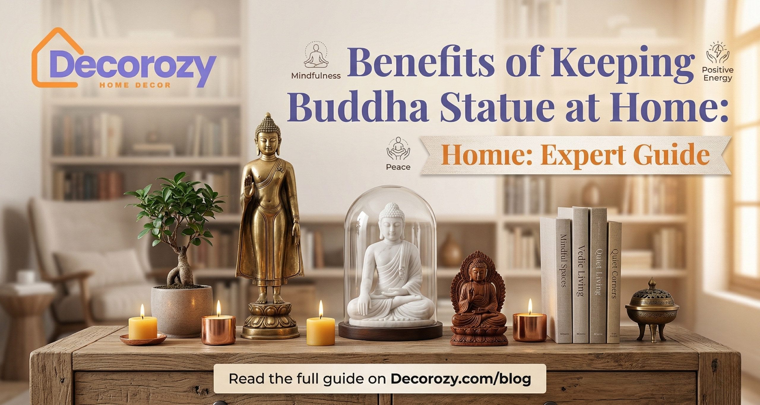 Benefits of Keeping Buddha Statue at Home: Expert Guide
