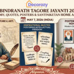 Rabindranath Tagore Jayanti 2026: Date, History, Quotes, Posters & Santiniketan Home Aesthetics