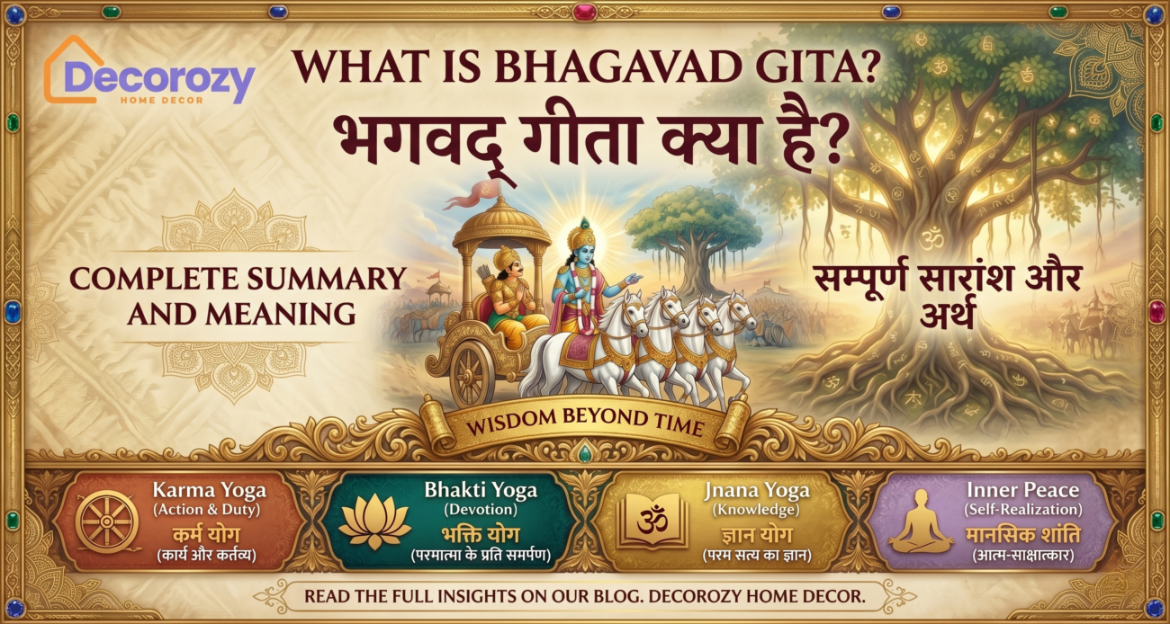 What is Bhagavad Gita: Complete Summary and Meaning