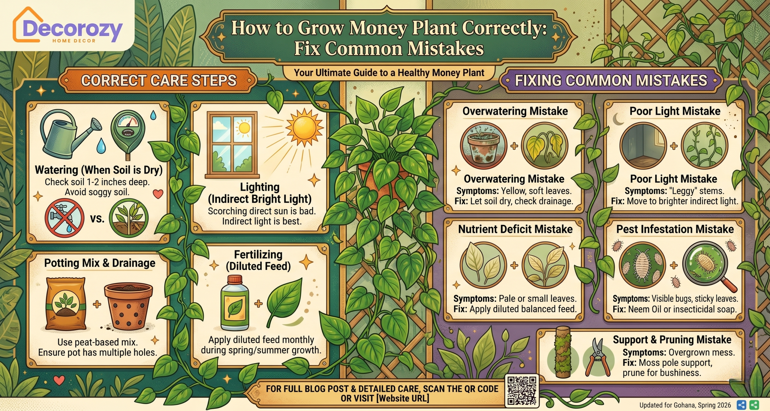 How to Grow Money Plant Correctly: Fix Common Mistakes