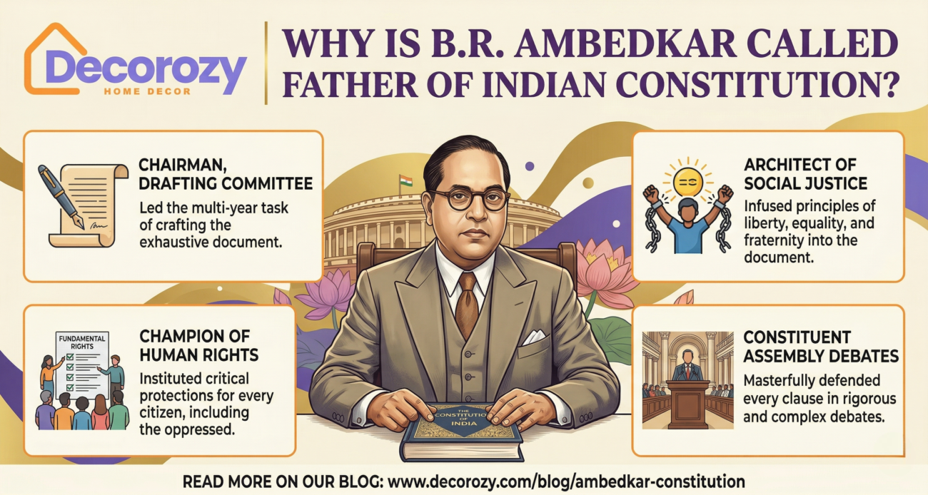Why is B.R. Ambedkar Called Father of Indian Constitution?