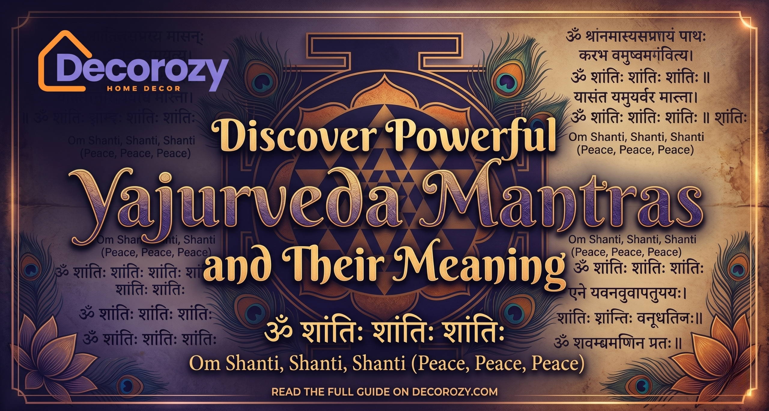 Discover Powerful Yajurveda Mantras and Their Meaning
