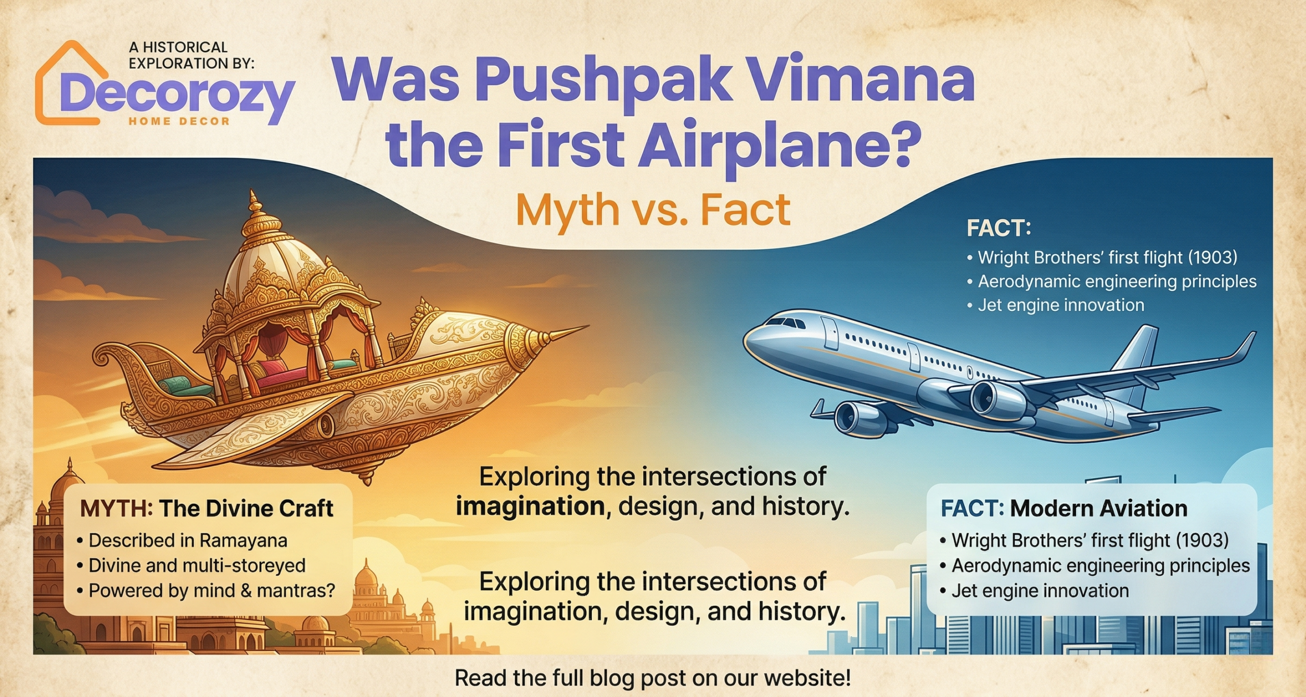 Was Pushpak Vimana the First Airplane? Myth vs. Fact