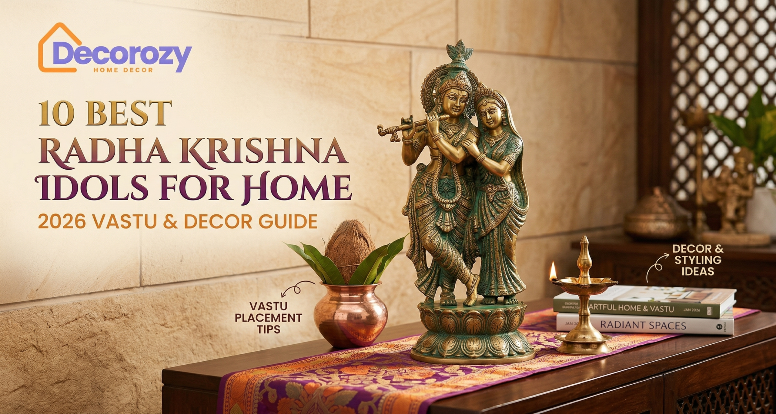 10 Best Radha Krishna Idols for Home: 2026 Vastu & Decor Guide