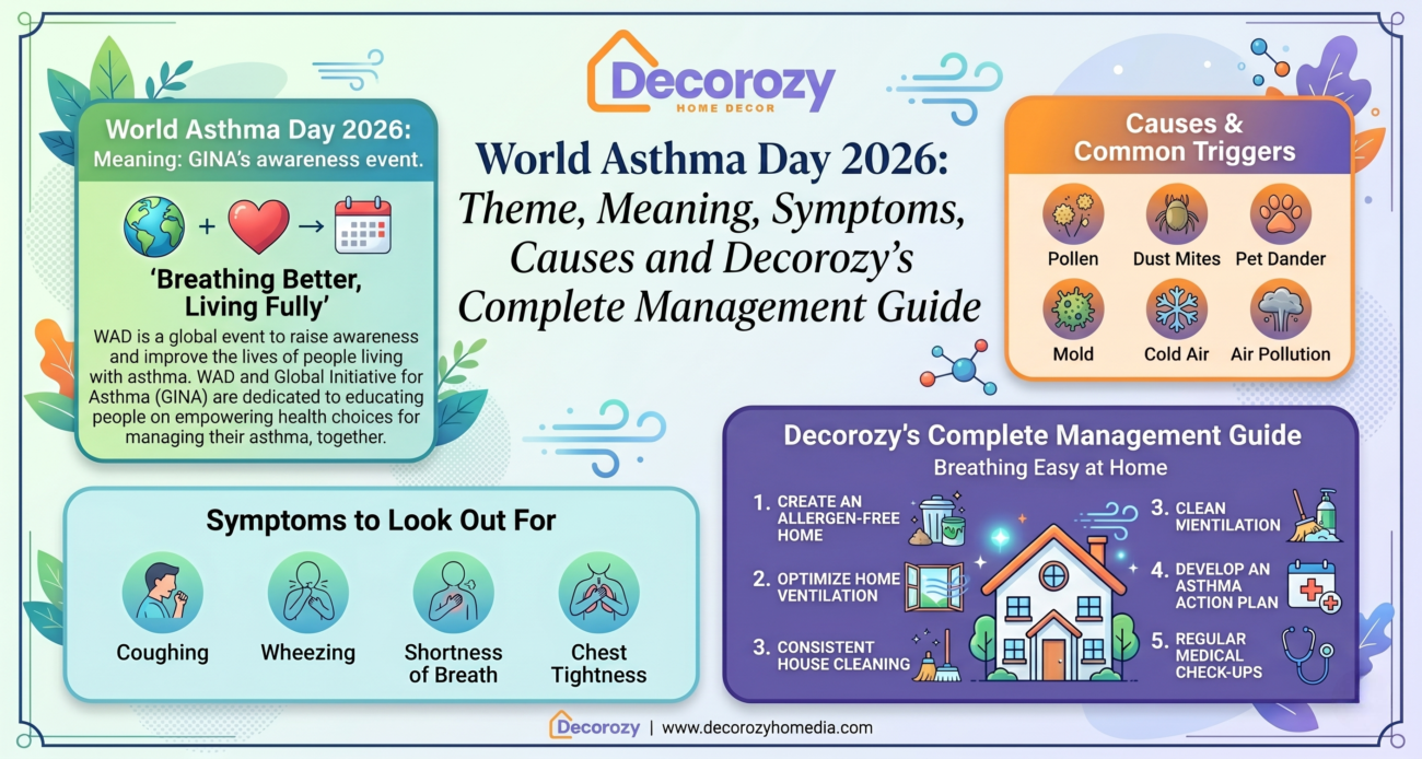 World Asthma Day 2026: Theme, Meaning, Symptoms, Causes and Decorozy's Complete Management Guide