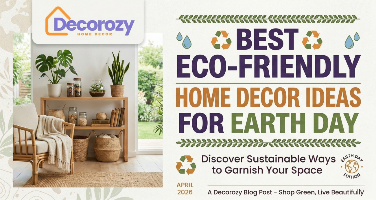 Best Eco-Friendly Home Decor Ideas for Earth Day