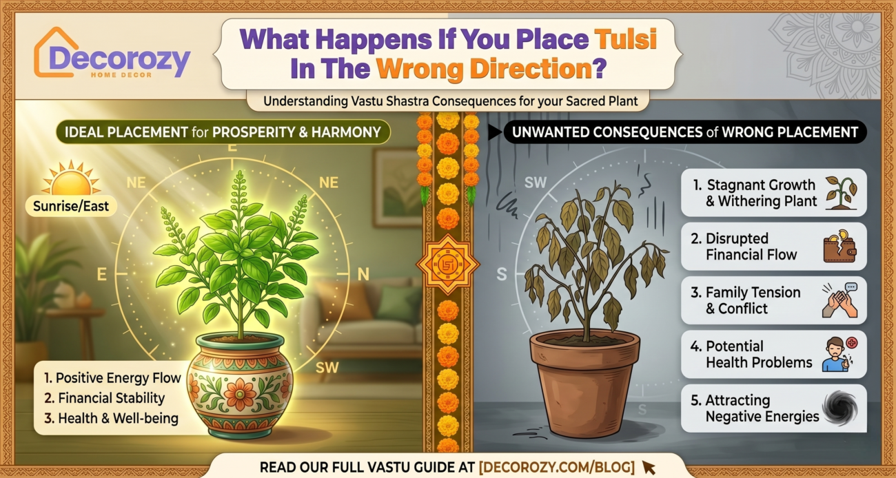 What Happens If You Place Tulsi In The Wrong Direction?