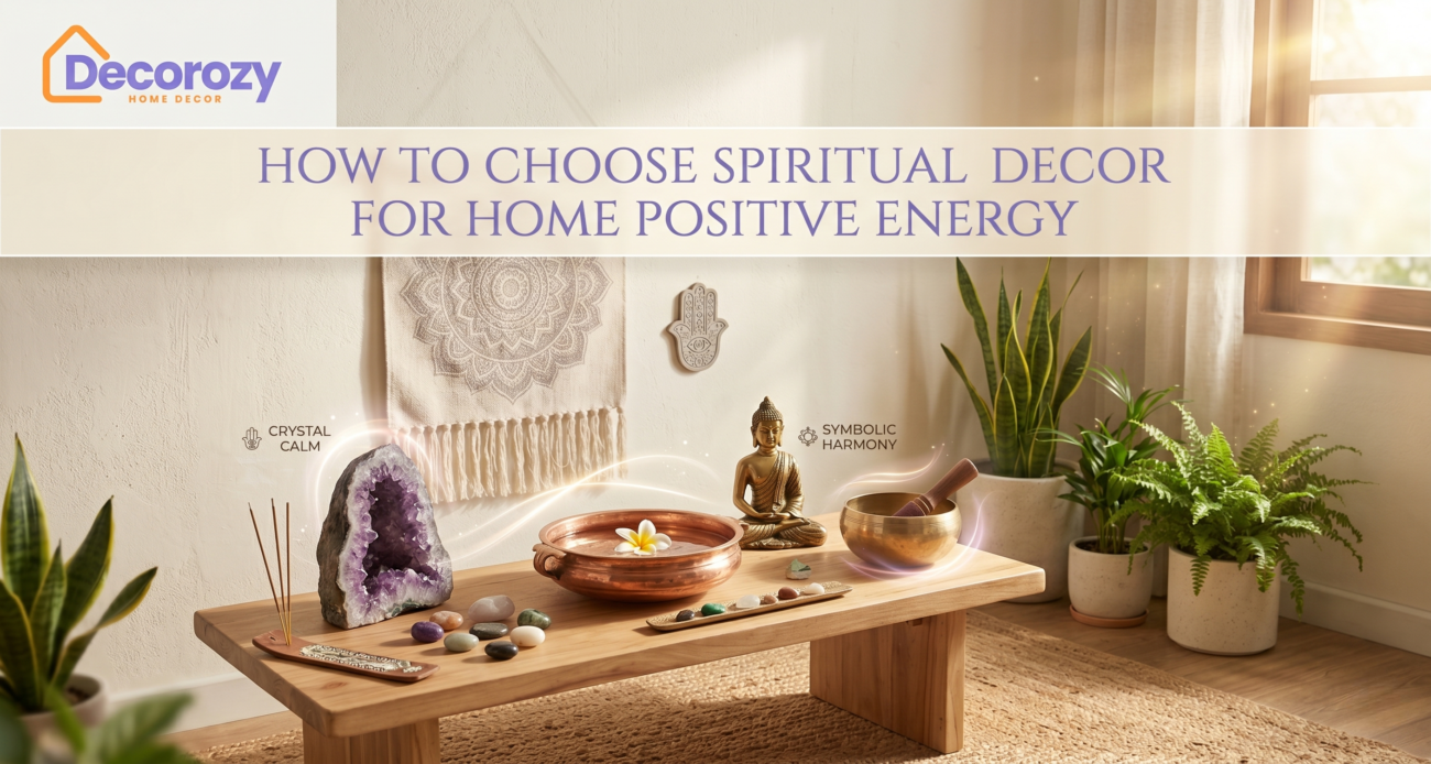 How to Choose Spiritual Decor for Home Positive Energy