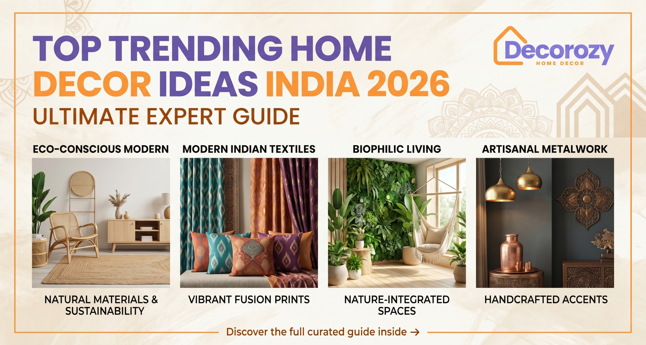 Top Trending Home Decor Ideas India 2026: Ultimate Expert Guide